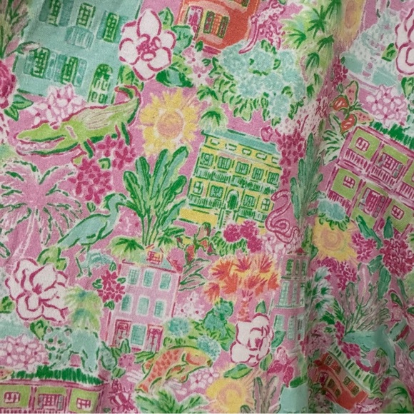 Little Snuggles Bamboo Tropical Floral Print Twirl Dress, Size 4 - Picture 5 of 10